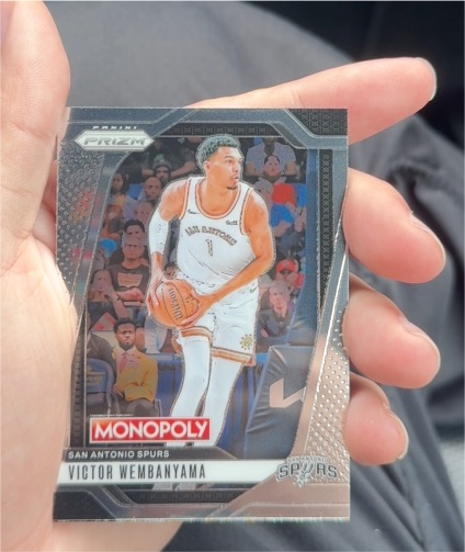 2024-25 Panini Prizm Monopoly #73 Victor Wembanyama — front