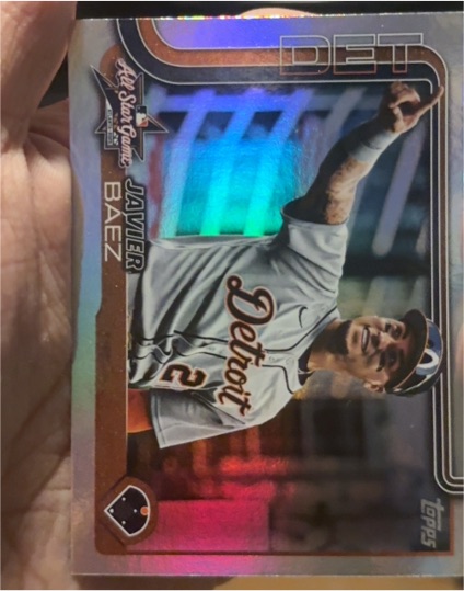 2025 Topps Update #ASG-13 Javier Baez — front