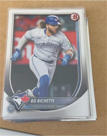 2025 Bowman #92 Bo Bichette — front