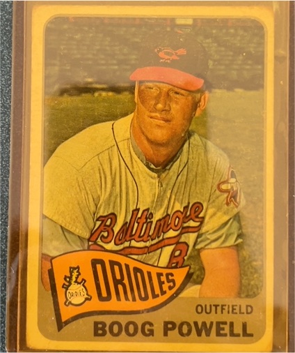1965 Topps #560 Boog Powell — front