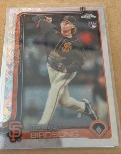 2025 Topps Chrome #138 Hayden Birdsong — front