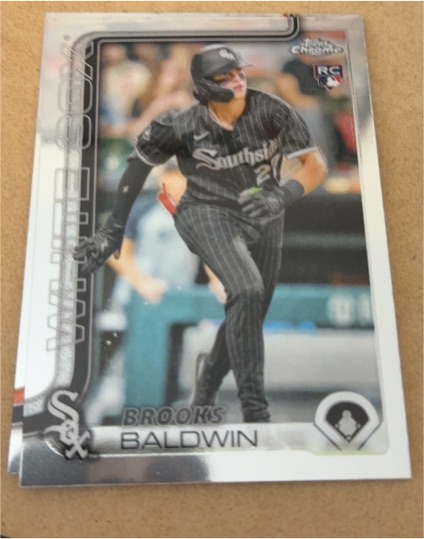 2025 Topps Chrome #3 Brooks Baldwin — front
