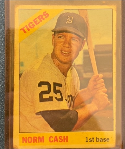 1966 Topps #315 Norm Cash — front