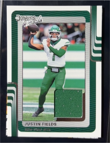 2025 Donruss #DTH-JFS Justin Fields — front