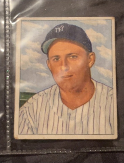 1950 Bowman #155 Frank Shea — front