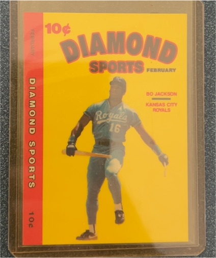 1990 Diamond Sports #NNO Bo Jackson — front