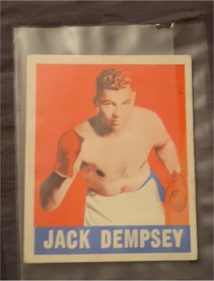 1948 Leaf #1 Jack Dempsey — front