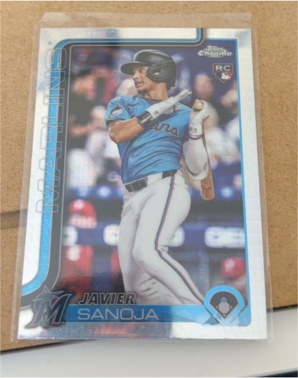 2025 Topps Series 2 #653 Javier Sanoja — front