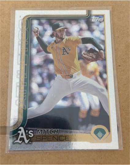 2025 Topps Update #US20 Mitch Spence — front