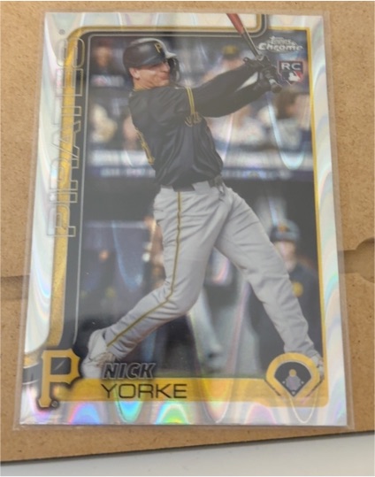 2025 Topps Chrome #36 Nick Yorke — front