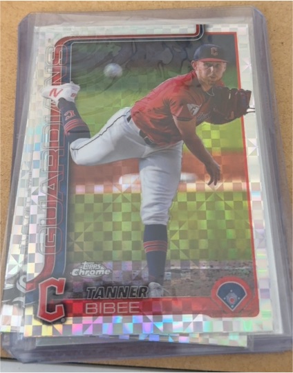 2025 Topps Series 1 #164 Tanner Bibee — front