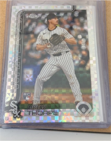 2025 Topps Chrome #275 Drew Thorpe — front