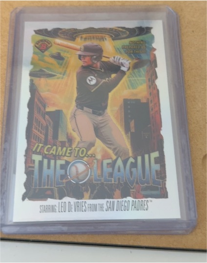 2025 Bowman Chrome #IT-17 Leo De Vries It Came To The League — front