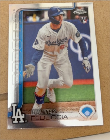 2025 Topps Chrome #288 Hunter Feduccia — front