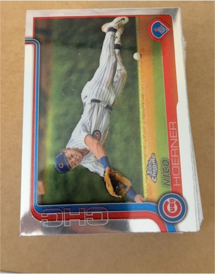 2025 Topps Series 1 #38 Nico Hoerner — front