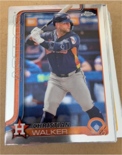 2025 Topps Chrome #279 Christian Walker — front