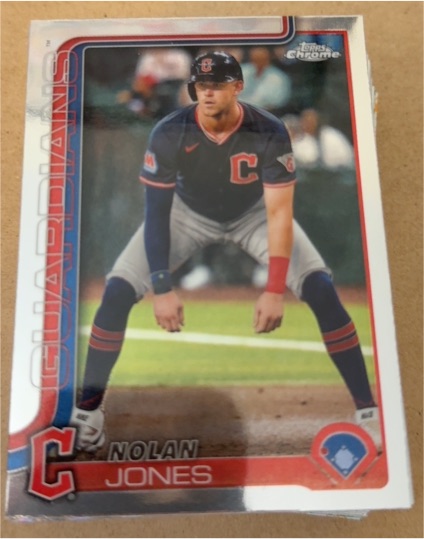 2025 Topps Chrome #32 Nolan Jones — front