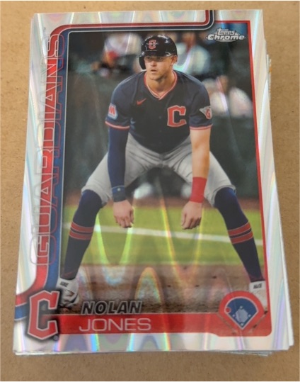2025 Topps Chrome #32 Nolan Jones — front