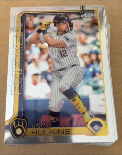 2025 Topps Series 1 #93 Rhys Hoskins — front