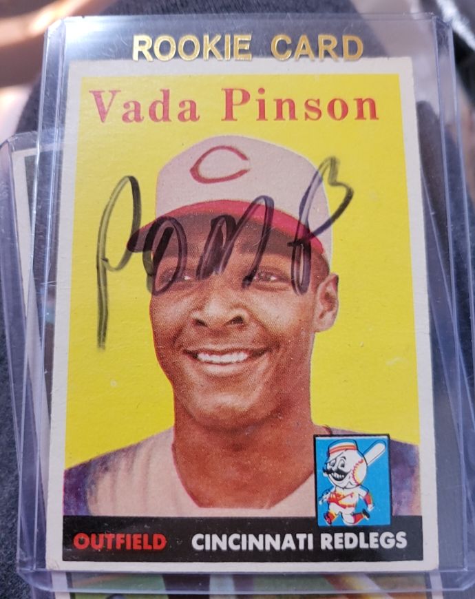 1958 Topps #420 Vada Pinson — front