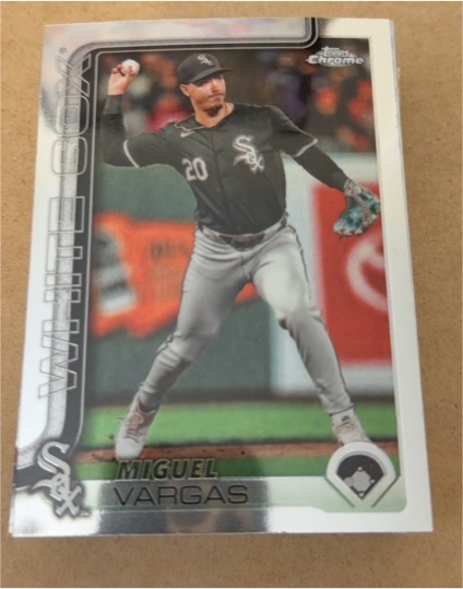 2025 Topps Chrome #51 Miguel Vargas — front