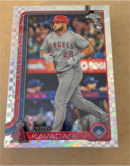 2025 Topps Chrome #20 Niko Kavadas — front