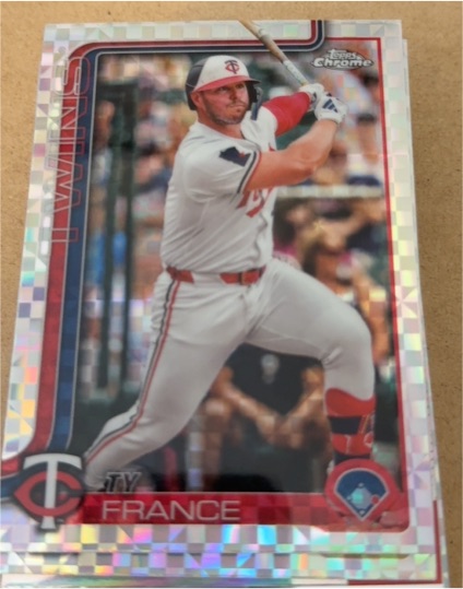 2025 Topps Chrome #228 Ty France — front