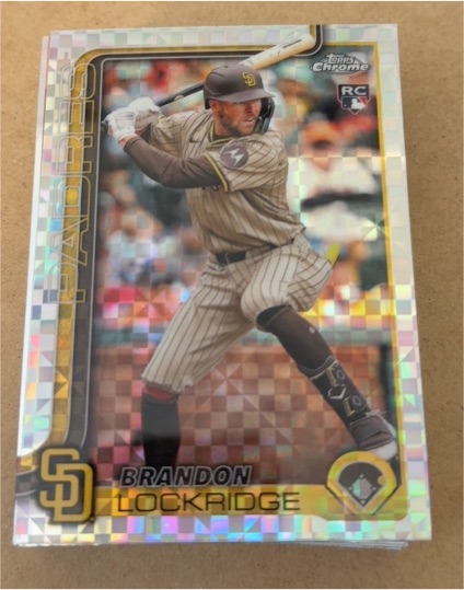 2025 Topps Chrome #106 Brandon Lockridge — front