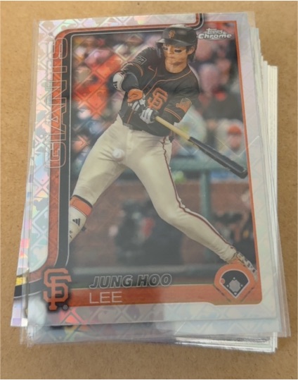 2025 Topps Chrome #119 Jung Hoo Lee — front