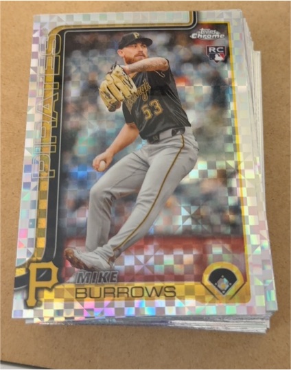 2025 Topps Chrome #78 Mike Burrows — front