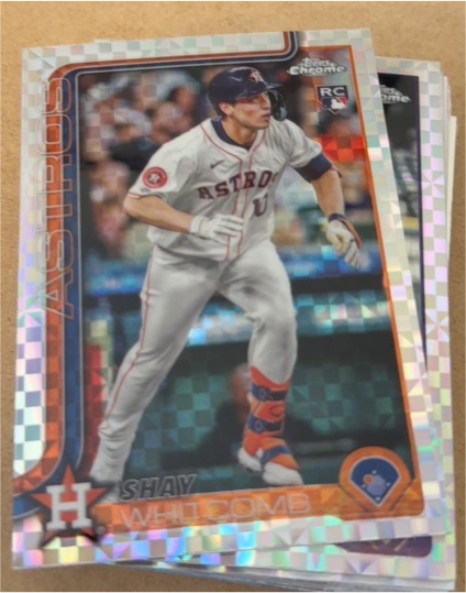 2025 Topps Chrome #251 Shay Whitcomb — front