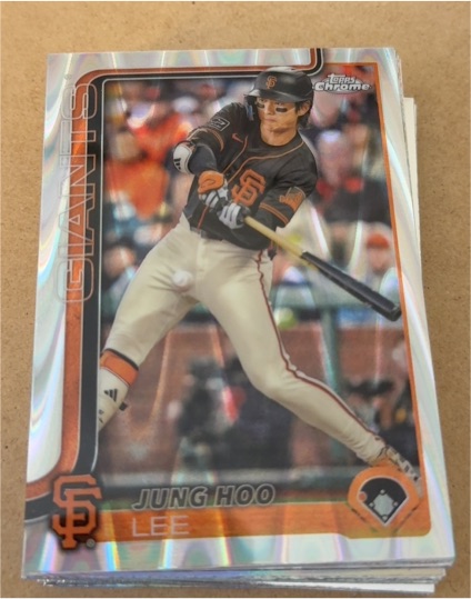 2025 Topps Chrome #119 Jung Hoo Lee — front