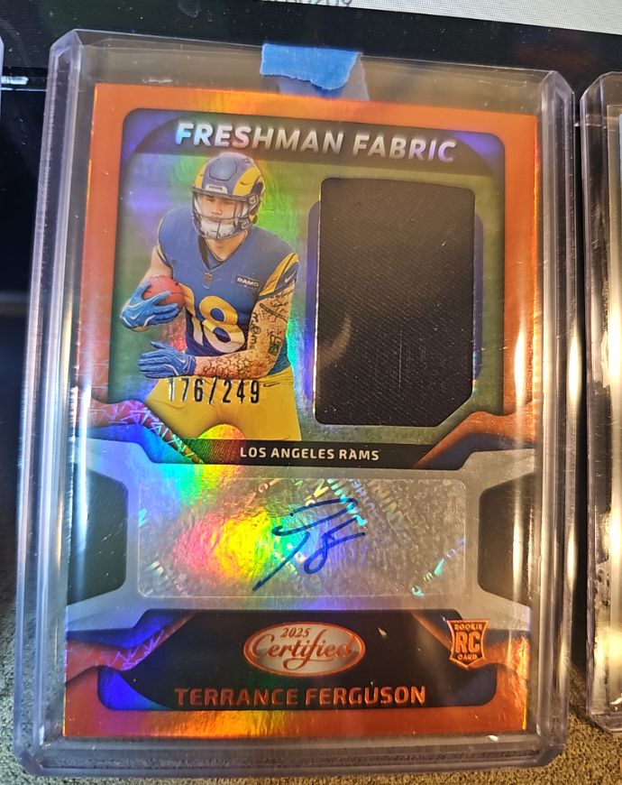 2025 Panini Certified #FBC-TFN Terrance Ferguson — front