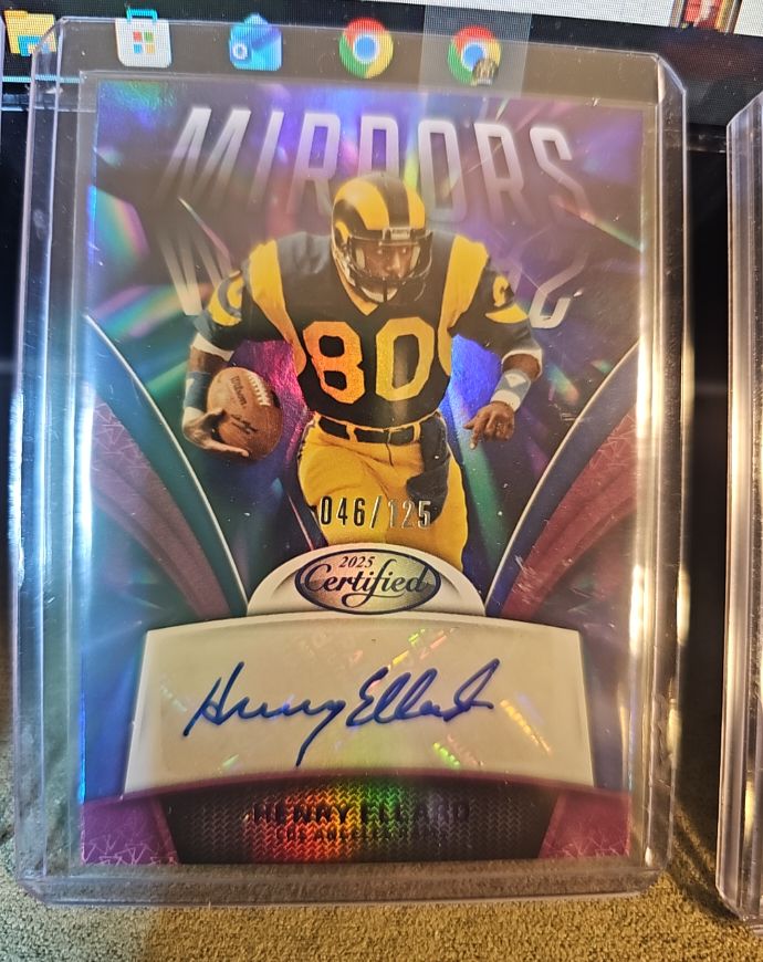 2025 Panini Certified Mirrors #MS-HEL Henry Ellard — front