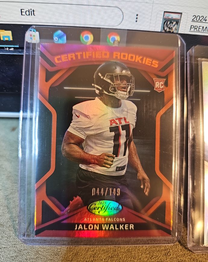 2025 Panini Certified Certified Rookies #CRK-JW Jalon Walker — front
