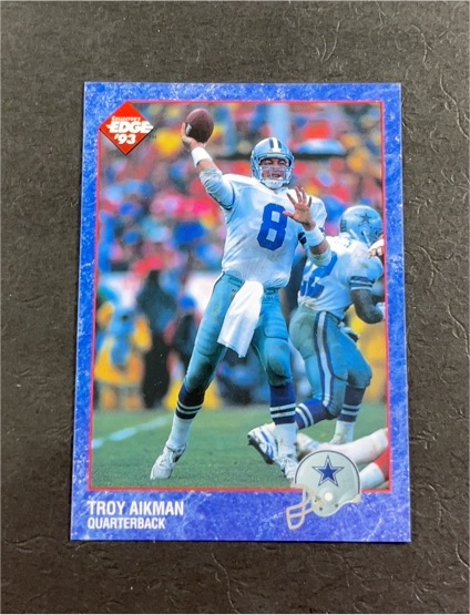 1993 Collector's Edge #44 Troy Aikman — front
