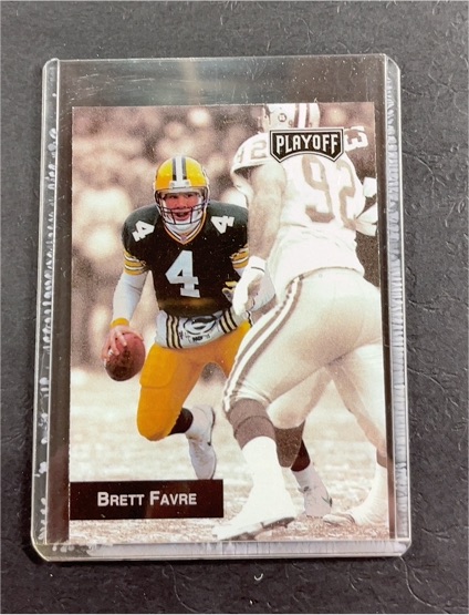 1993 Playoff #168 Brett Favre — front