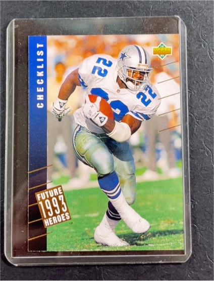 1993 Upper Deck Future Heroes #45 Emmitt Smith — front