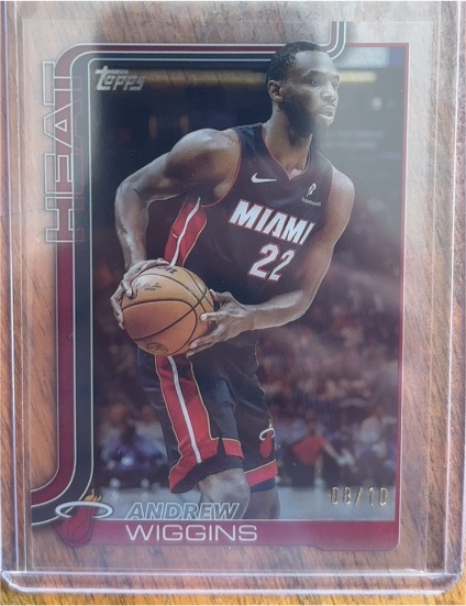 2025-26 Topps #77 Andrew Wiggins — front