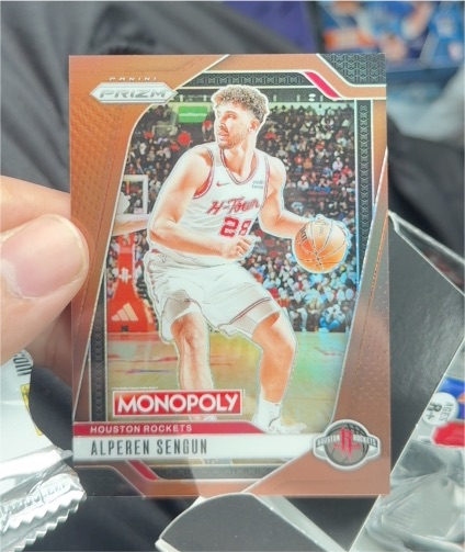2024-25 Panini Prizm Monopoly #70 Alperen Sengun — front