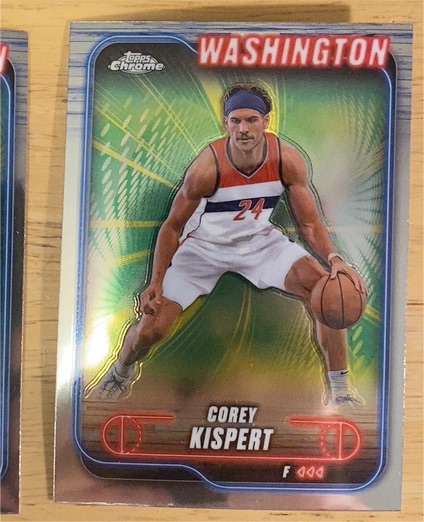 2024-25 Topps Chrome #72 Corey Kispert — front
