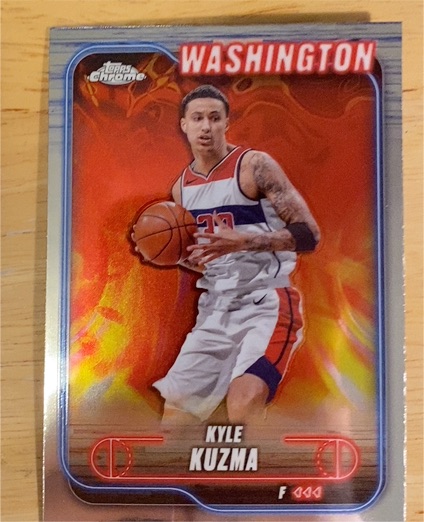 2024-25 Topps Chrome #15 Kyle Kuzma — front