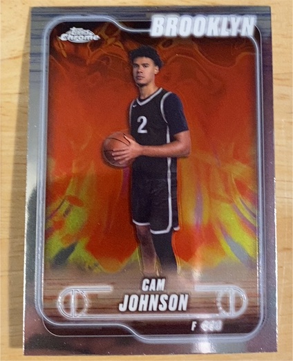 2024-25 Topps Chrome #159 Cam Johnson — front