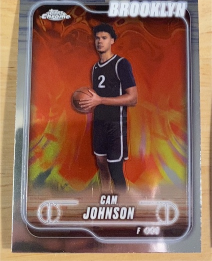 2024-25 Topps Chrome Basketball #159 Cam Johnson — front