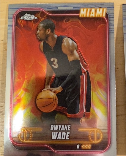 2024-25 Topps Chrome #13 Dwyane Wade — front