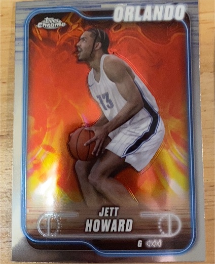2024-25 Topps Chrome #1 Jett Howard — front