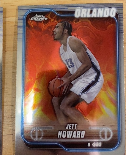 2024-25 Topps Chrome #1 Jett Howard — front