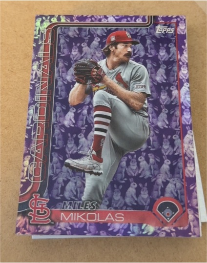 2025 Topps Series 1 #137 Miles Mikolas — front