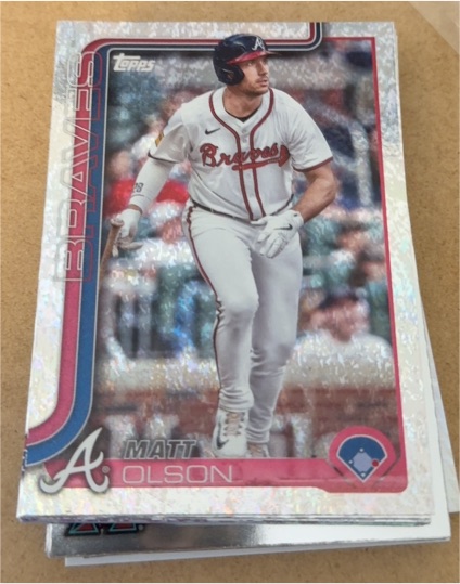 2025 Topps Series 1 #145 Matt Olson — front