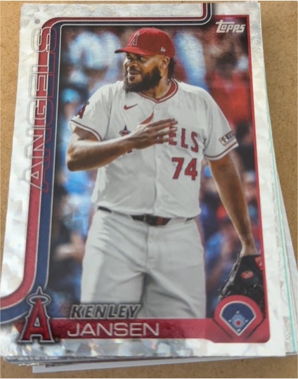 2025 Topps #375 Kenley Jansen — front